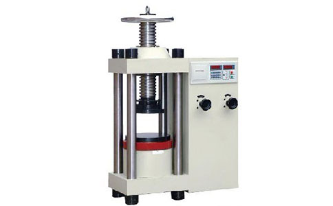 YES-2000数显式液压压力试验机(手动丝杠)